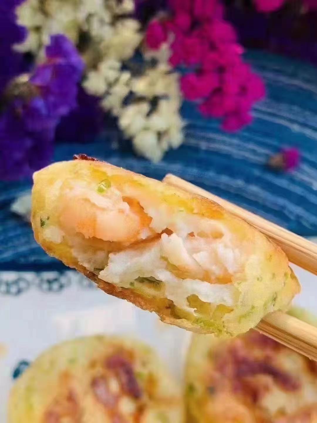 周四取货：【海苔虾饼】口感外酥里嫩，地道的传统早茶点心！