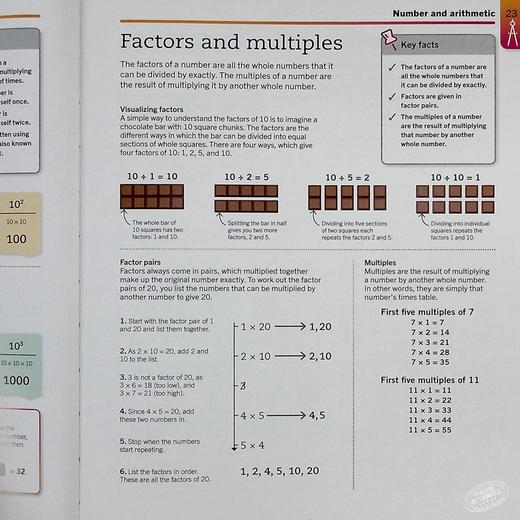 预售 【中商原版】数学 DK Supersimple Maths 英文原版 DK 商品图7