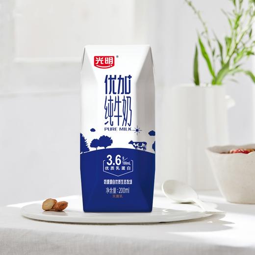 YS 光明 优加纯牛奶钻石装 200mlx12盒  10031046 商品图3