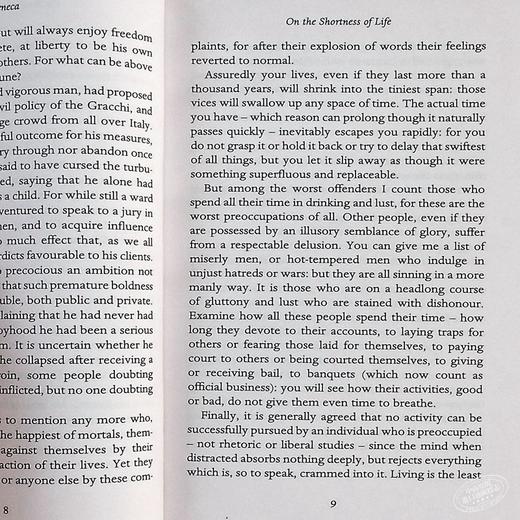预售 【中商原版】塞内卡：论生命之短暂 英文原版 Penguin Great Ideas : On the Shortness of Life Seneca 商品图6