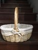 波点藤条椭圆篮（大） 商品缩略图0