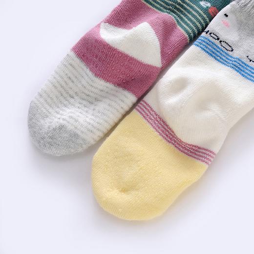 英氏冬季新品婴儿加厚保暖袜子男女宝宝2双装棉袜YIWBJ31099A01 商品图6