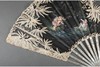 独角鹿西洋古董法国画师Lucie Boillat母贝扇骨手绘蕾丝扇面折扇 商品缩略图1