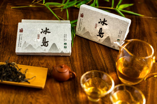 大理好礼丨冰岛定制版普洱生茶砖茶200g 商品图3