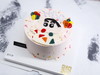 蜡笔小新手绘蛋糕1（抹面颜色可以变） 商品缩略图1