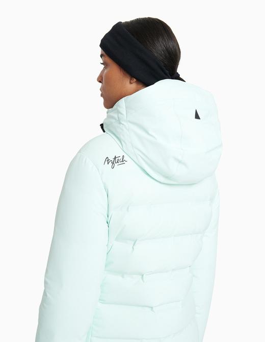Aztech Mountain - Womens Nuke Suit - Cool Mint - 女装 滑雪夹克 绿色 商品图6