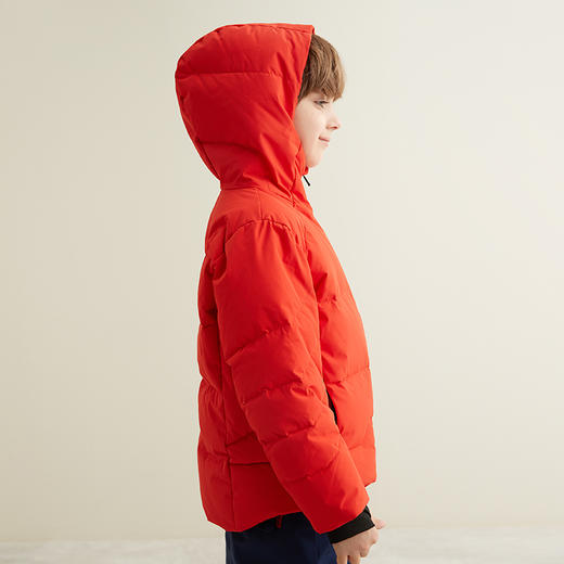 mette童装90白鹅绒羽绒服2020秋冬新品男宝连帽防风加厚保暖外套 商品图4