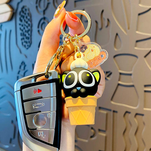 狼博旺罗小黑挂件 钥匙扣帆布包配饰可爱周边创意礼物 商品图6