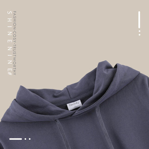 11186508品牌logo印花帽衫卫衣 商品图1