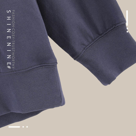 11186508品牌logo印花帽衫卫衣 商品图2