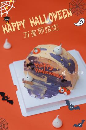 万圣节限定蛋糕（南瓜芝士口味）