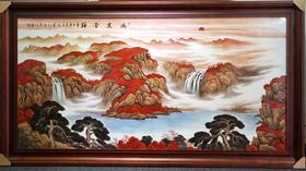 刘统富：新彩鸿运当头瓷板