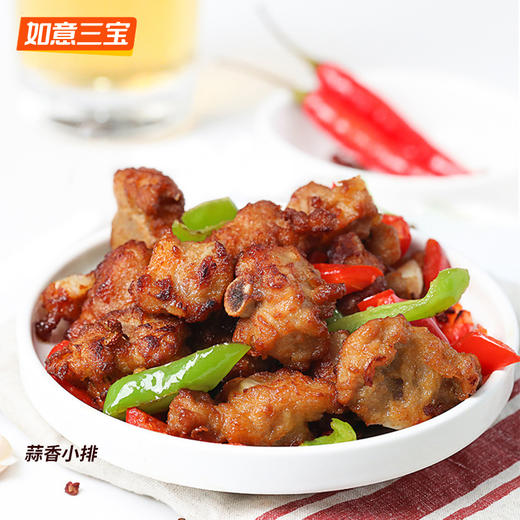 YP如意三宝蒜香小排400g/包*4包+蒜香小软骨400g/包*4包 商品图3