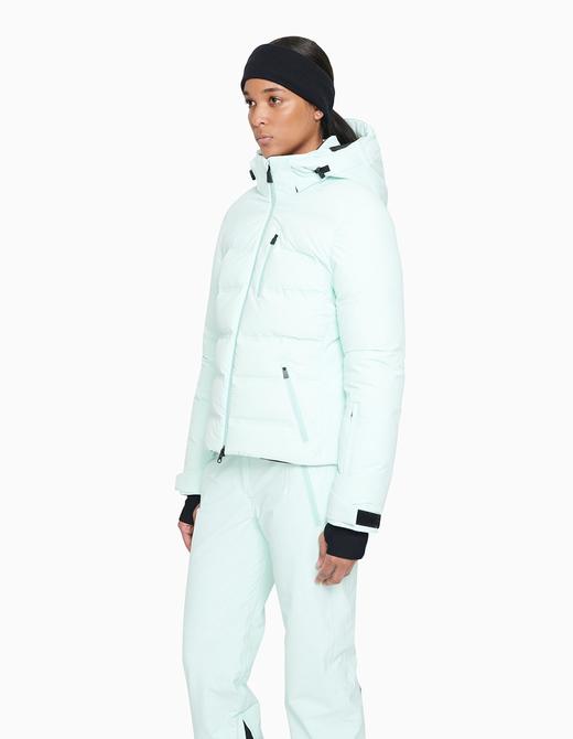 Aztech Mountain - Womens Nuke Suit - Cool Mint - 女装 滑雪夹克 绿色 商品图4