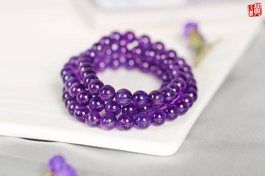 [ 紫微 ]  紫水晶多圈手串 商品图0