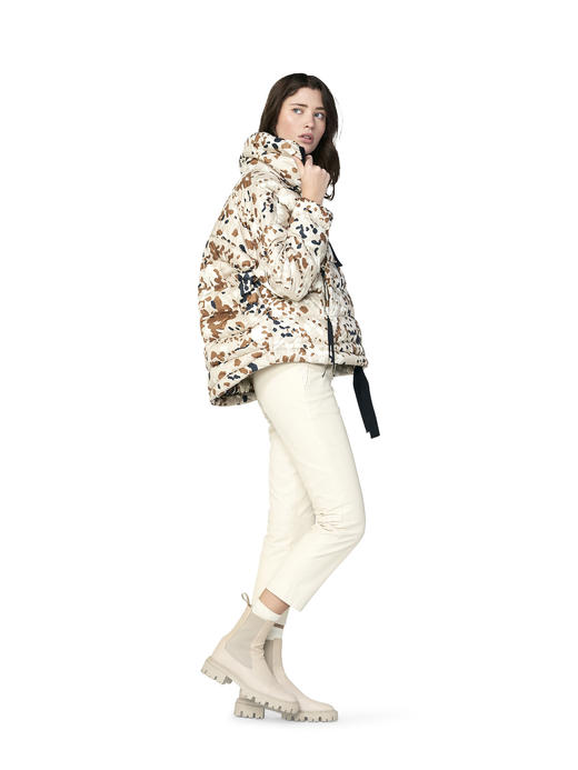 Holden - Oversized Down Half Zip - Leopard Camo - 女装 - 滑雪夹克 - 豹纹迷彩 商品图1