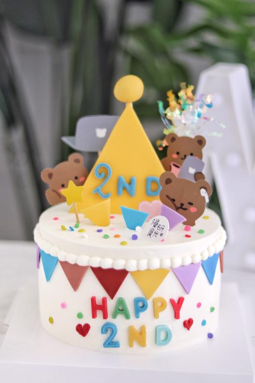 【生日蛋糕】翻糖生日帽款 商品图0