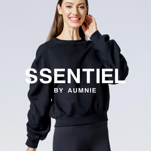 【AUMNIE】褶皱T台卫衣 RUCHED RUNWAY SWEATSHIRT 商品图2