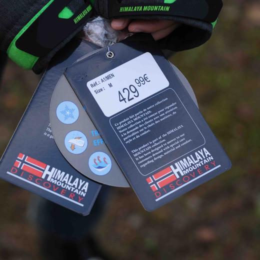 出口挪威，一件过冬，-30℃北极科考队专用防风防泼水专业户外棉服夹克 商品图4