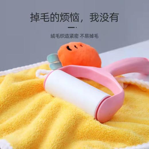 【5条装 吸水速干】卡通吸水擦手巾可挂式擦手抹布厨房卫生间擦手布 儿童可爱小毛巾 商品图2