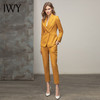 IWY/西装套装女黄色高档职业装气质女神范时尚正装套裤工作服CP11348 商品缩略图8