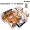Z| Airmate/艾美特 HU13-X6电热油汀 取暖器电暖器 白色（普通快递） 商品缩略图3