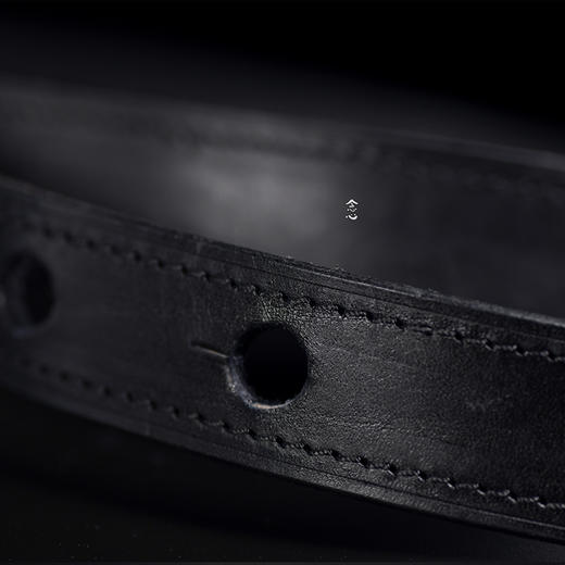 皮带 | 清代珐琅彩大蝴蝶扣牛皮皮带 商品图3