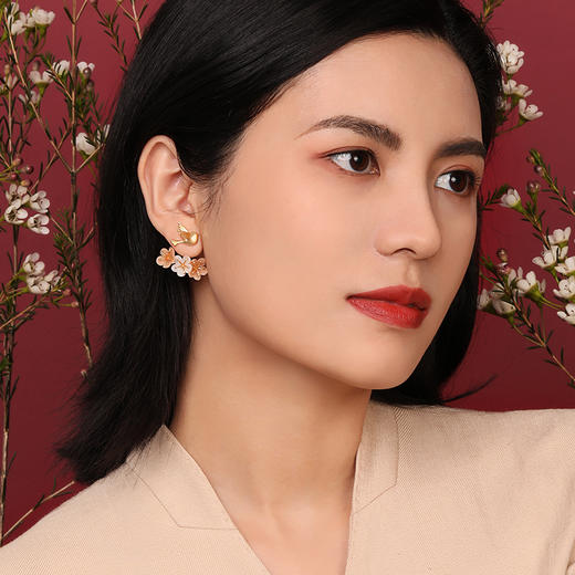 COSTAR 喜鹊项链耳钉耳环系列 &微光流萤项链手链耳钉胸针 莫奈的后花园系列 商品图0