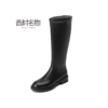 西村名物冬季新款商场同款复古高筒骑士长靴T21DQ45881 商品缩略图3