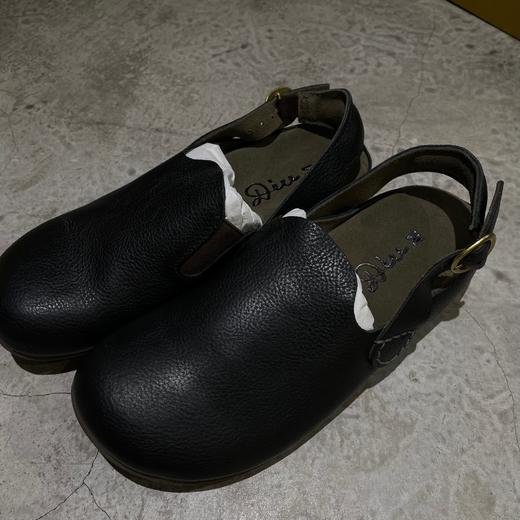 Diu深棕/黑牛皮凉鞋 商品图3