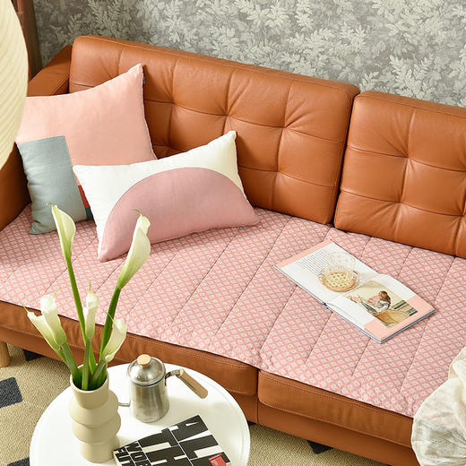 经典复古细纹北欧简约沙发盖巾 商品图2