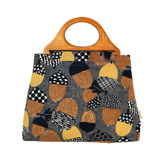 HUJI祤集Embrace手提包插画大松果 商品图0