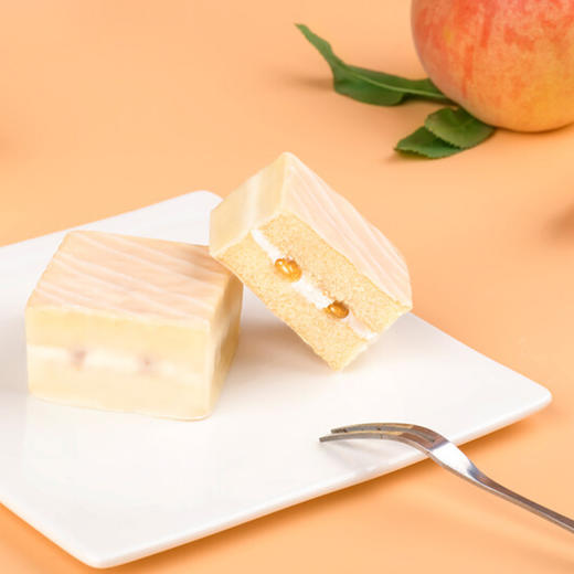 唇动经典巧克力派桃子味154g盒