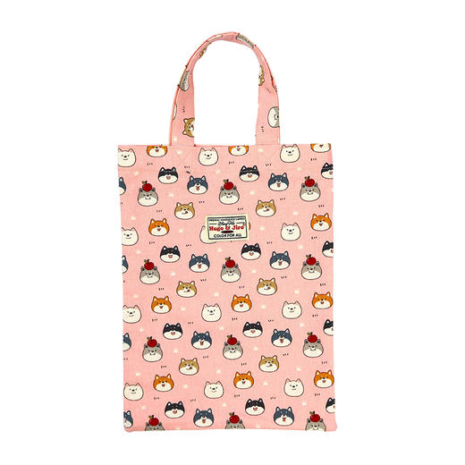 HUJI祤集Ditsy手提袋插画苹果小狗 商品图2