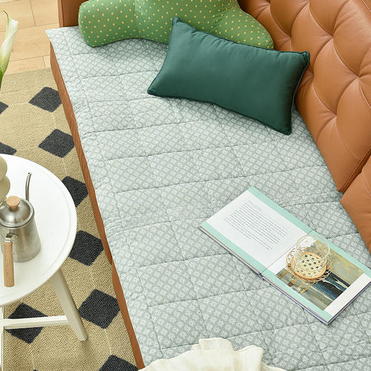 经典复古细纹北欧简约沙发盖巾 商品图1