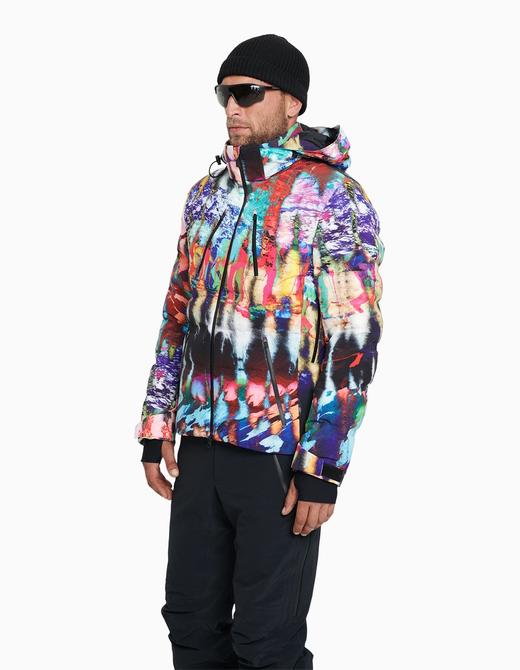 Aztech Mountain - Mens Nuke Suit - Gonzo Tie-Dye - 男装 滑雪夹克 彩色 商品图4