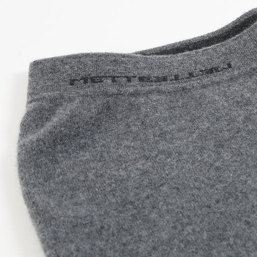 羊绒世家冬新款中老年男士加厚羊绒裤修身纯色保暖弹力打底裤 商品图3