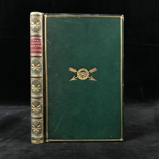 工坊特装本！1872年 休闲科学手册 7页版画插图 全真皮精装36开 商品图0