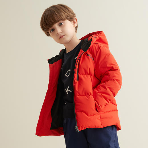 mette童装90白鹅绒羽绒服2020秋冬新品男宝连帽防风加厚保暖外套 商品图1