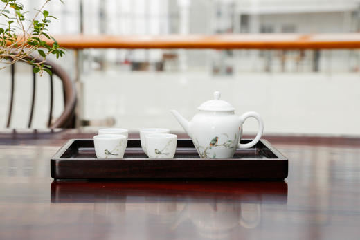 手工花鸟套组（一壶四杯） 商品图0