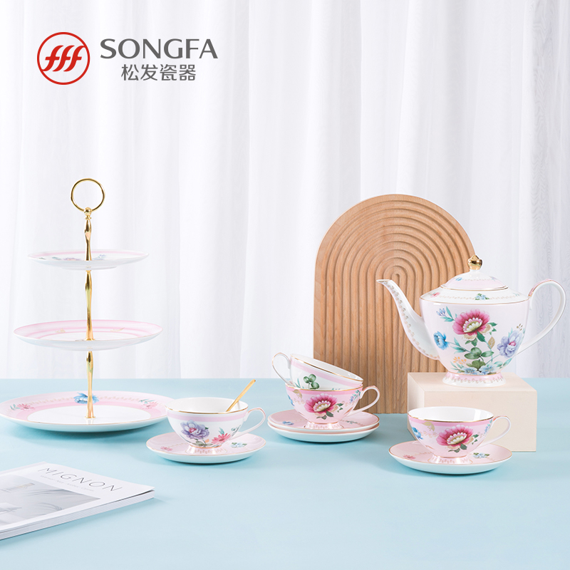 豆蔻年华（粉）茶具系列