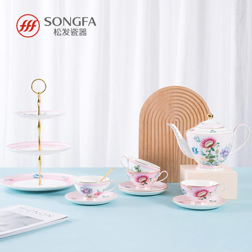 豆蔻年华（粉）茶具系列 商品图0