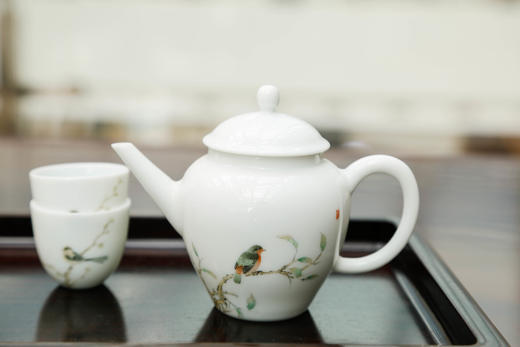手工花鸟套组（一壶四杯） 商品图2