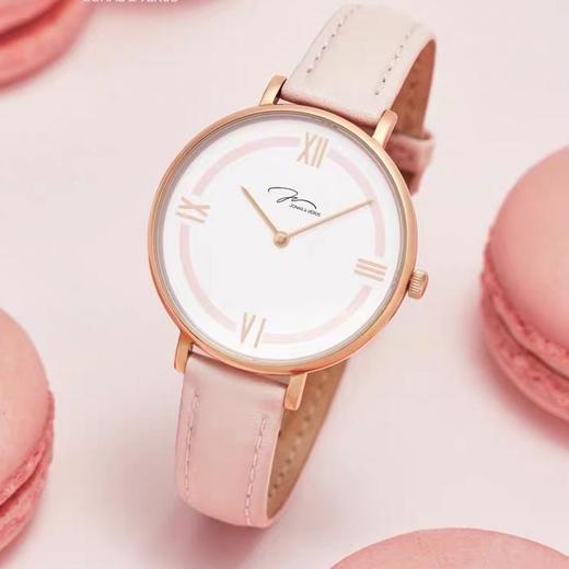 已下架【100代金券】Jonas Verus 唯路时马卡龙少女心石英表 [福利品] 商品图1