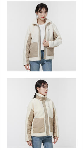 adidas 阿迪达斯三叶草2021秋季女子运动休闲夹克外套 HC6603