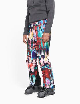 Aztech Mountain - Men Team Aztech Ski Pant - Gonzo Tie-Dye - 男装 滑雪裤 彩色