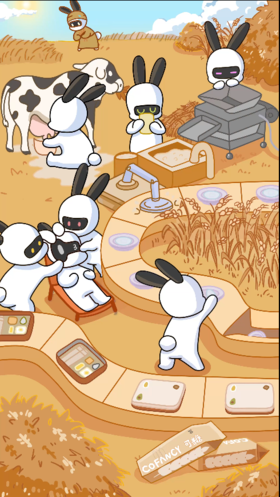 兔子打工日常#兔克兔克