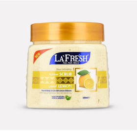 特价出清 阿联酋La'Fresh身体磨砂膏去鸡皮角质迪拜进口500ml 保质期至2022.09