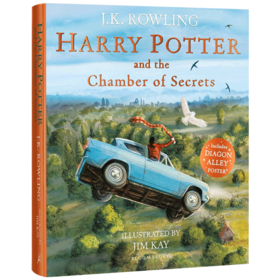 哈利波特与密室插图平装版 英文原版小说 Harry Potter and the Chamber of Secrets 英文版 彩色插图版 JK罗琳 进口原版英语书籍