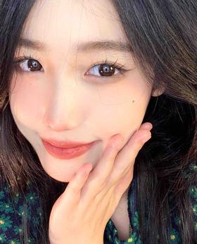 hushlens 榛果拿铁 14.2mm 着色13.5mm 含硅水凝胶